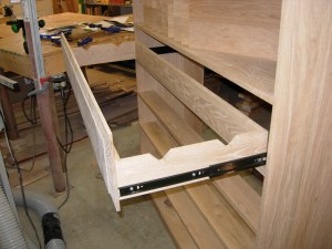 First drawer installed