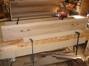 The handles installed well and lined up with each other