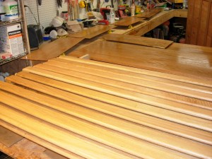 Panel's first coat done