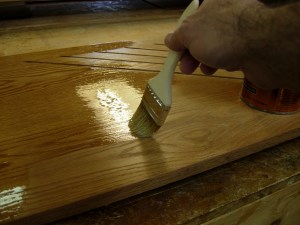 Applying the second coat