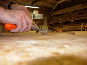 Filing off the sharp edges