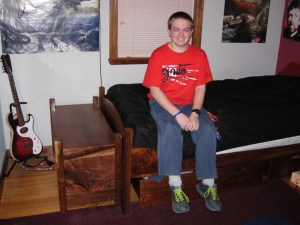 Don't let the red eyes fool you. He is a pretty good kid.