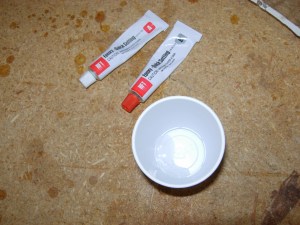 Quick setting epoxy