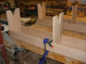 Clamping everything together for screw-down