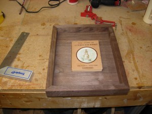 Rails and back assembled