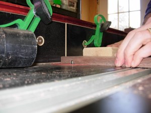 Routing the lap joint