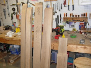 Laying out boards for the project