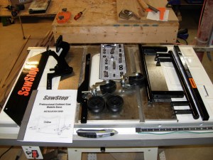 Unpacked the mobile base