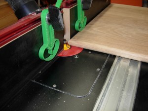 Rounding over the top piece