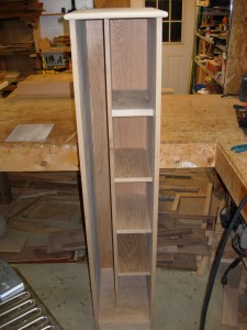 Shelf faces and Tile installed