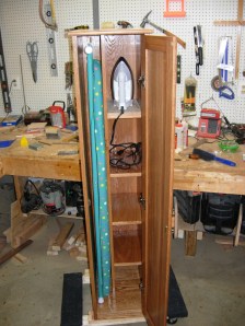 /Ironing board storage cabinets