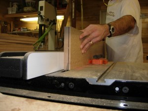 Resawing the full blade depth