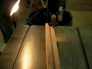 Cutting the curve on the bandsaw