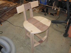 Sanded, glued, and reassembled