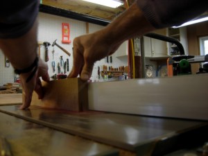 Re-sawing on the table saw