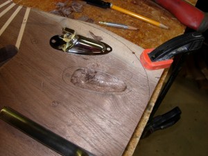 Carved portion complete