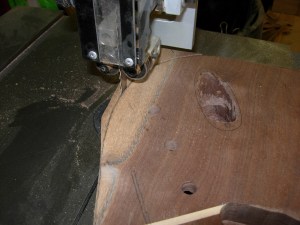 Cutting out the body