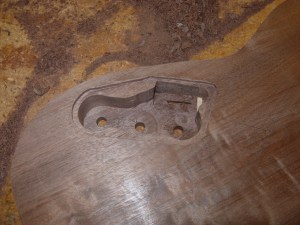 Trimmed out for the switch