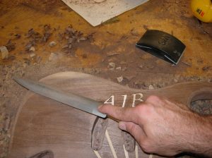 Shaping the front
