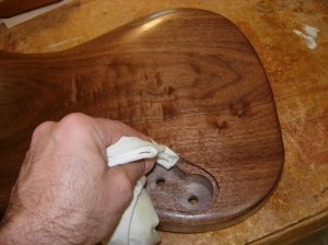 Finishing the control pocket