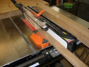 Ripping down to size