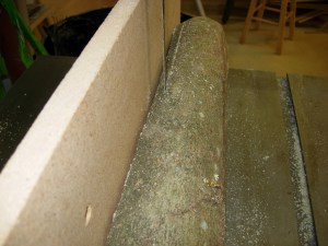 Cutting the first full board