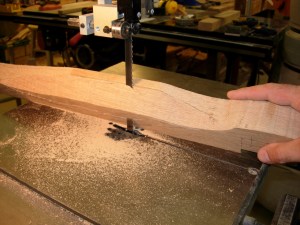 Cutting the rest by eye