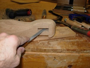 Touching up with the rasp