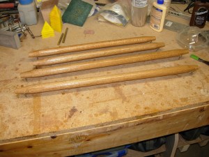 Finishing on the rungs