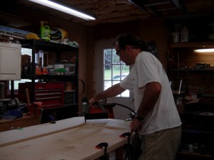 Clamping and nailing