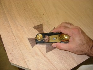 Leveling the surface