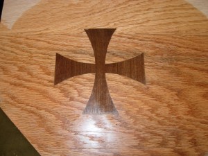 Filled and cleaned up