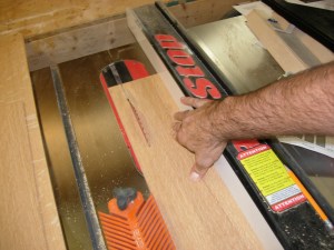 Cut to fit bottom lip