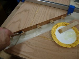 Epoxy on the end grain