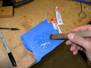 Mixing epoxy
