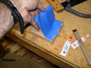 Removing the epoxy coated tape