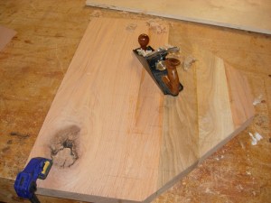 Planing the glue joint