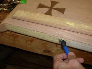 Applying the glue