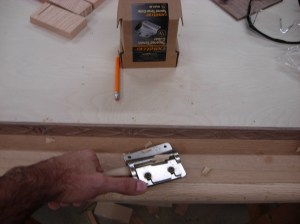 Tapering the dowel