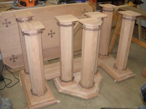 All seven columns trimmed