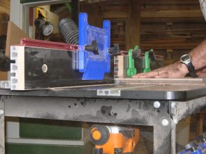 Routing a front panel