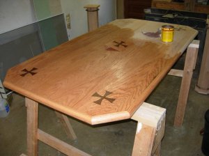 Starting the staining