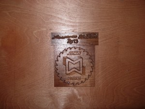 Signature installed on the altar