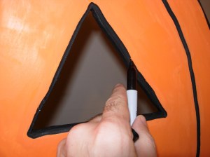 Touch-up with a marker