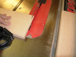 Angling the top of the long legs