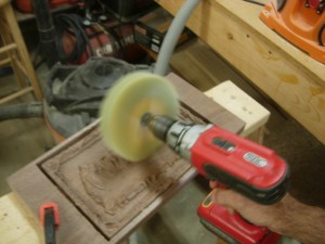 Buff sanding the fuzzies