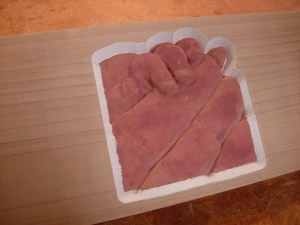 Baby's hand in Poplar