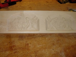 Holy family in Maple