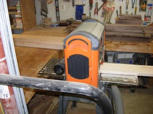 Planing them down to 1"