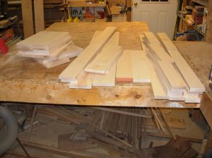 Maple all planed down